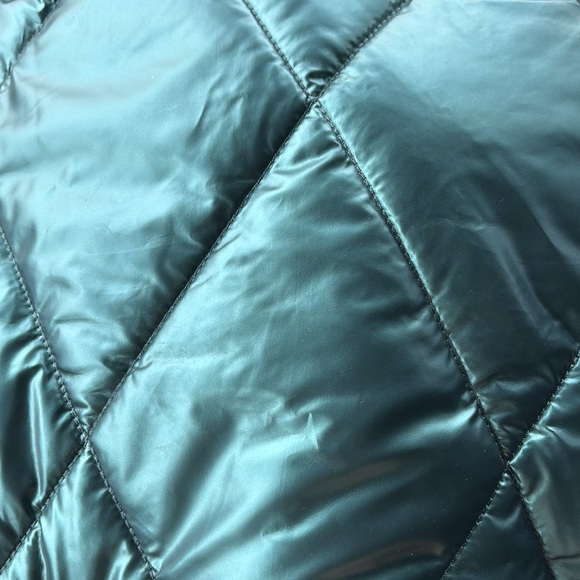 Victoria's Secret Shimmering Teal tote - Picture 4 of 5